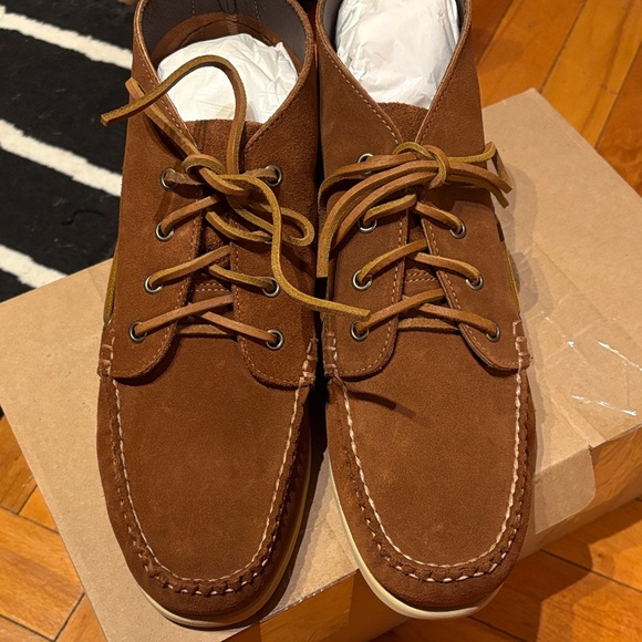 J.Crew Men\'s Chukka Brown Suede Casual Boot Shoes main image 6